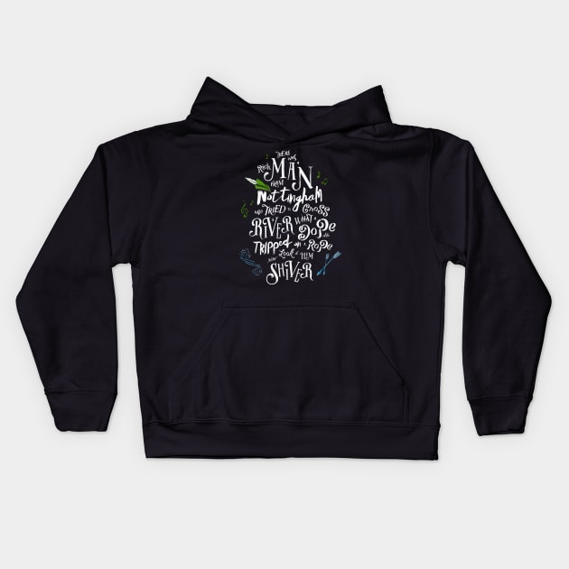 A Song For Robin Kids Hoodie by barrettbiggers